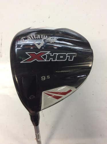 Used Callaway X Hot 9.5 Degree Graphite Stiff Golf Drivers