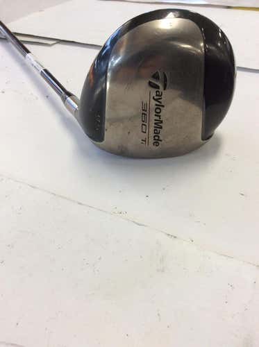 Used Taylormade 360 Ti 9.5 Degree Graphite Stiff Golf Drivers