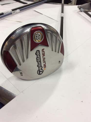 Used Taylormade Burner 3 Wood Graphite Regular Golf Fairway Woods