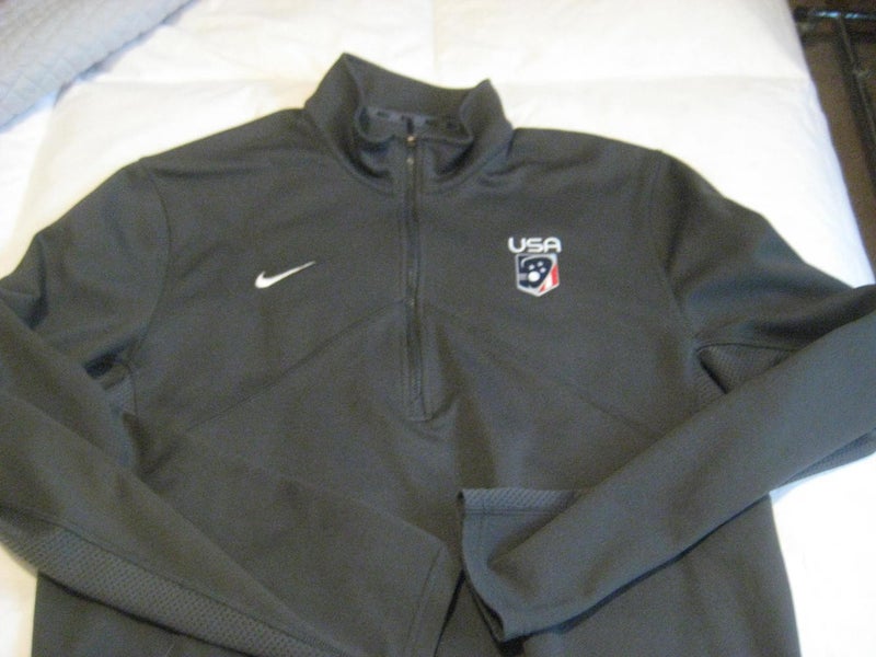 Nike Team USA lacrosse jacket 1/4 zip large men's team issued