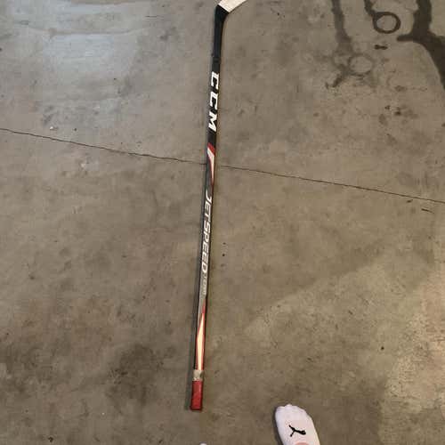 Used Right Handed JetSpeed Toe Pro Stock Hockey Stick