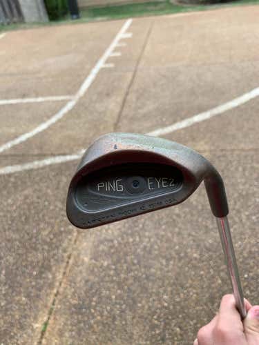 Used Men's Ping Right Handed Eye 2 Wedge Wedge Flex 60 Steel Shaft