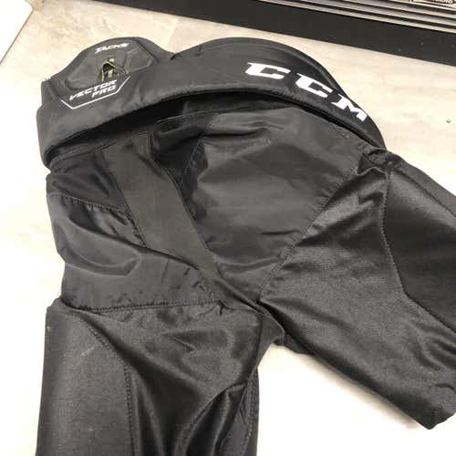 Black Used Medium CCM Vector Pro  Hockey Pants