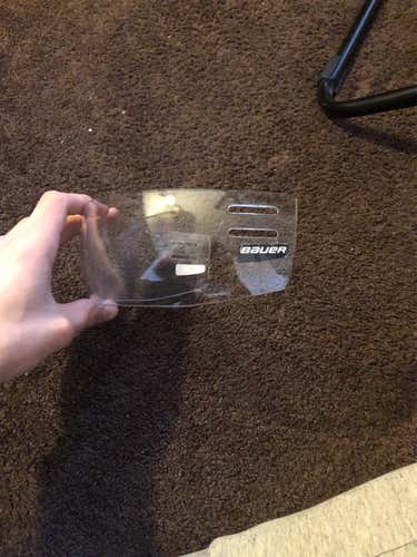 Pro stock Bauer visor