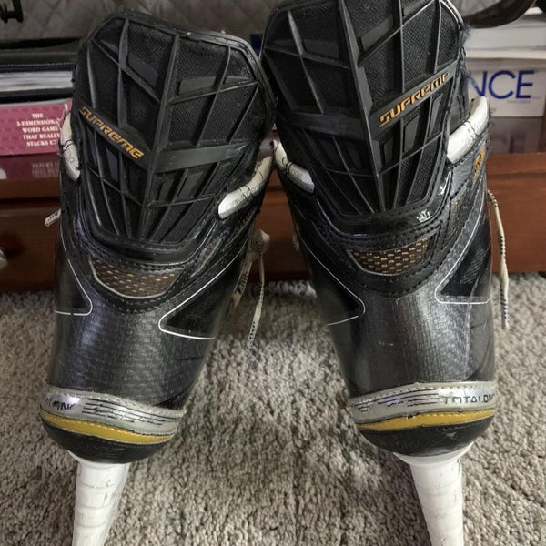 Used Bauer Supreme MX3 D&R (Regular) Pro Stock Size 7.5 Hockey Skates