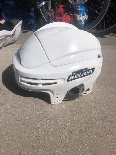 White Used Extra Large Bauer 5100 Helmet