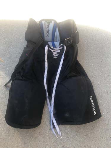 Black Used Small Reebok 7k Hockey Pants