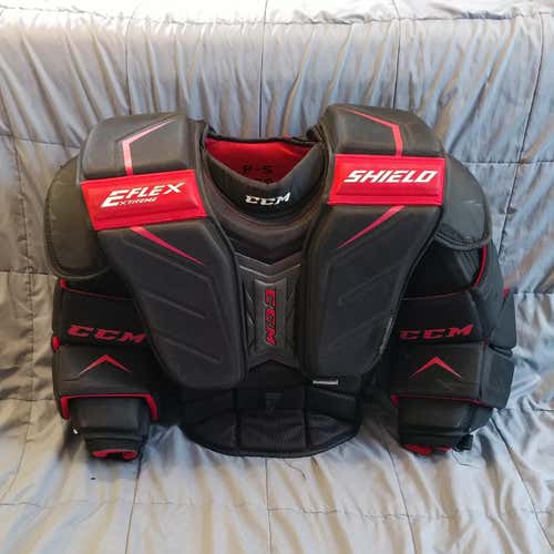 Used Senior Small CCM Extreme Flex Shield Pro Goalie Chest Protector