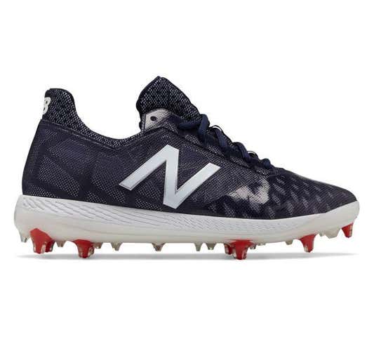 Navy New Balance Compv1 Cleats Size 6