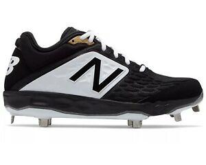 Black L3000v4 New Men's Metal Cleats Size 6.5