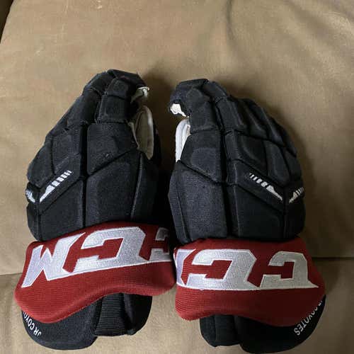 Used CCM 14" Gloves Jr. Coyotes