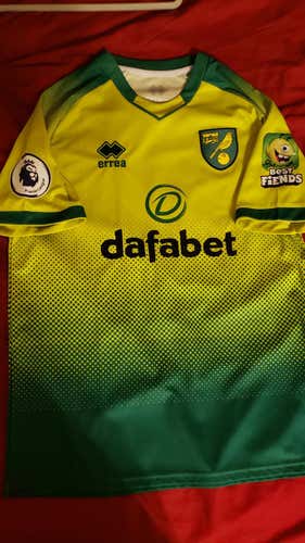 2019-20 Norwich City #22 Teemu Pukki jersey