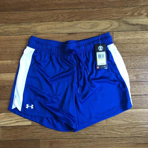 Women's Under Armour Training Shorts Adult Medium Royal Blue