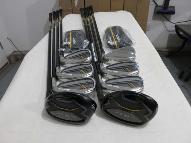 TaylorMade RocketBladez Black Iron Set - 4H, 5H, 6-AW - Senior Graphite - NEW