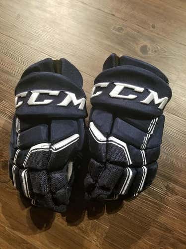 CCM QuickLite Gloves 13" Navy Blue