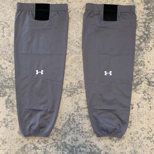 Gray Senior Large  Socks