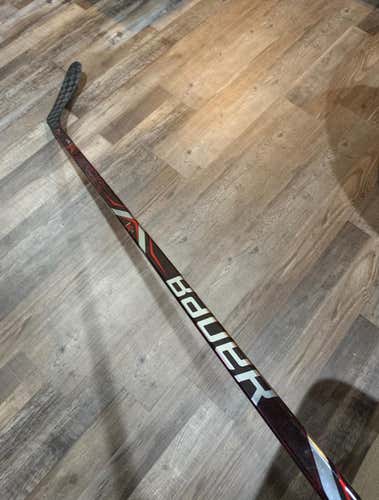 Used Senior Bauer Right Handed Vapor ADV Hockey Stick Toe Pro Stock