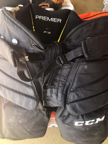 Black Used Small CCM HPG  Hockey Goalie Pants