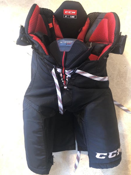 Black Used XL CCM JetSpeed FT1 Hockey Pants