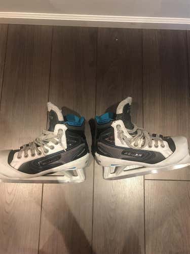 Used Bauer Reactor 7000 D&R (Regular) Size 4.5 Hockey Goalie Skates