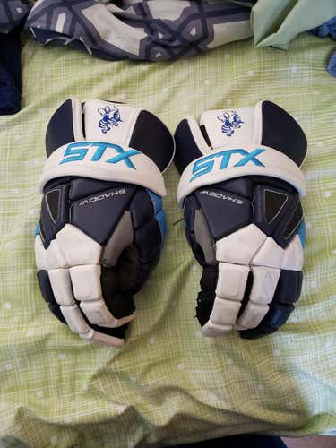Used STX Shadow Lacrosse Gloves 13"