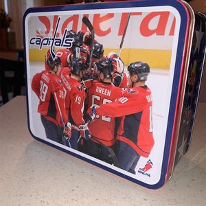 Used Vintage Washington Capitals Tin Lunch Pale
