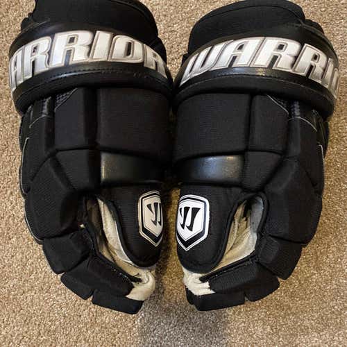 WARRIOR LUXE Black Sr 14” Hockey Gloves *BARELY USED~LIKE NEW* See Pics & Desc! Willing to Negotiate