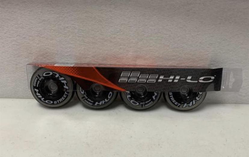 New Bauer In-line skate wheels two 4-packs 80mm/76mm 82A