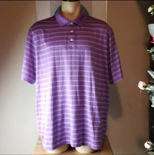 Purple Used Adult Men's XXL Nike Tiger Woods Shirt