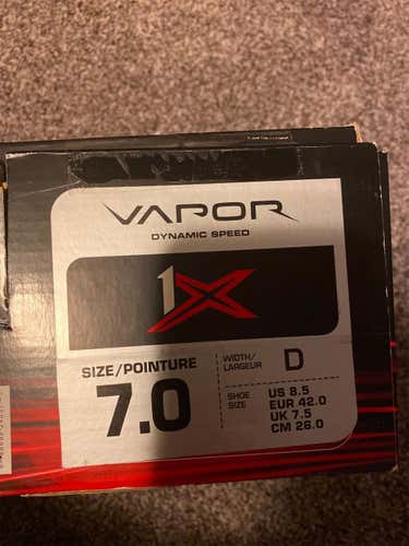 New Bauer Vapor 1X D&R (Regular) Pro Stock Size 7 Hockey Skates