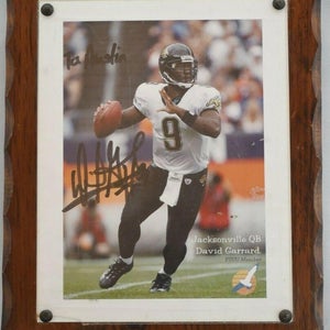 Signed Picture David Garrard