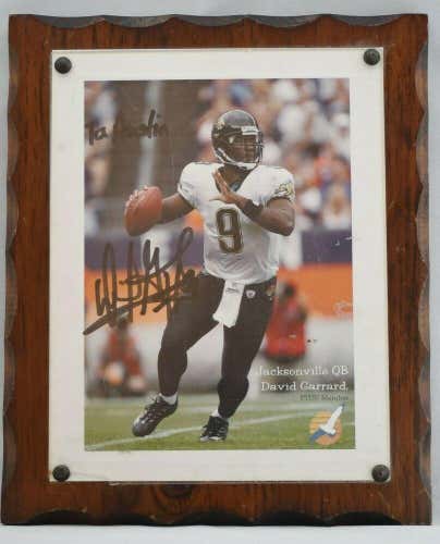 Signed Picture David Garrard