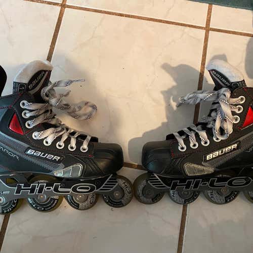 Barely Used Bauer Junior X40R Size 1 In-line Skates