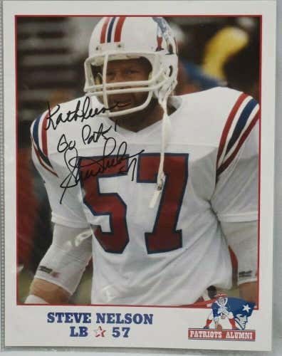 Signed Picture Steve Nelson