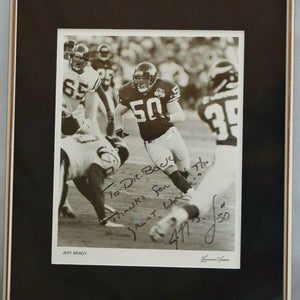 Signed Picture Jeff Brady