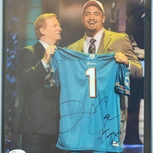 Authentic Autographed Picture Jared Odrick - COA