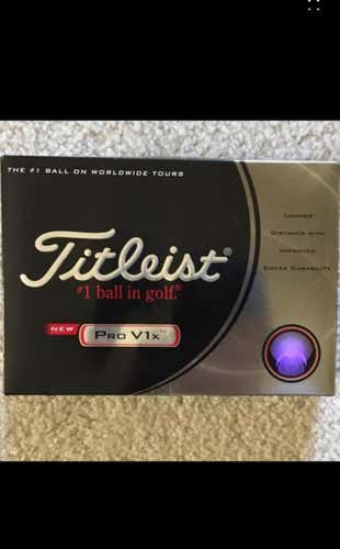 2 Dozen New Titleist Pro V1x Balls
