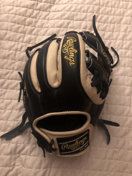 Black Used Infield Heart of the Hide 11.25" Baseball Glove