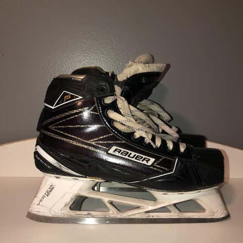 Used Bauer Supreme 1S D&R (Regular) Size 9 Hockey Goalie Skates