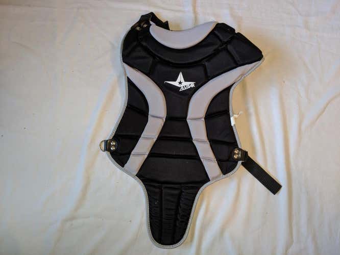 Black Used Youth All Star Cp912 Catcher's Chest Protector