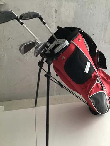 Used Precise Xd-j 7 Piece Graphite Uniflex Golf Junior Club Sets