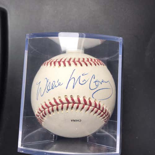 Willie McCovey Autographed Baseball