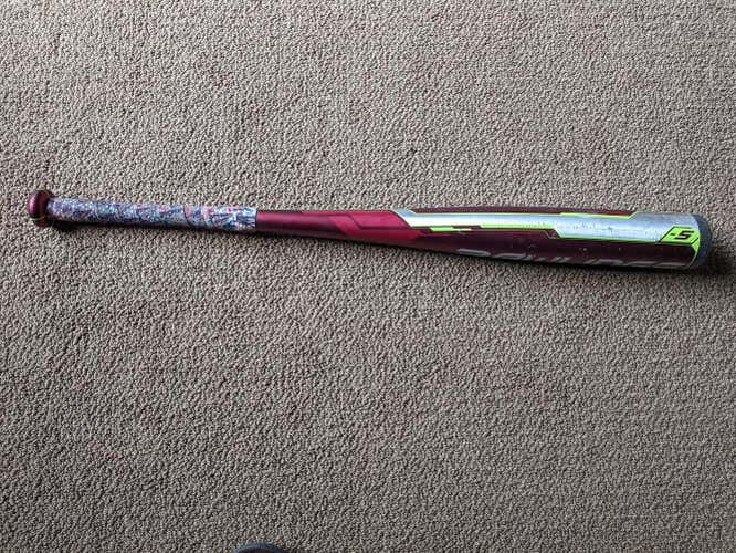 Used USSSA Certified 2018 Rawlings Alloy Velo Hybrid Bat (-5) 26 oz 31"