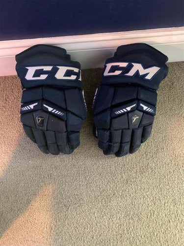 Blue Used CCM Ultra Tacks 12"  Gloves