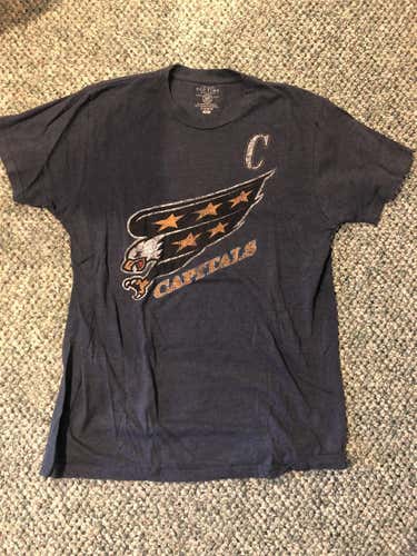 Adam Oates Capitals Old Time Hockey T-shirt