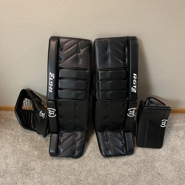 Black Used 35" Full Right Goalie Full Set