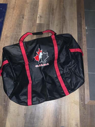 Used Team Canada Player Bag Pro Stock Unbranded