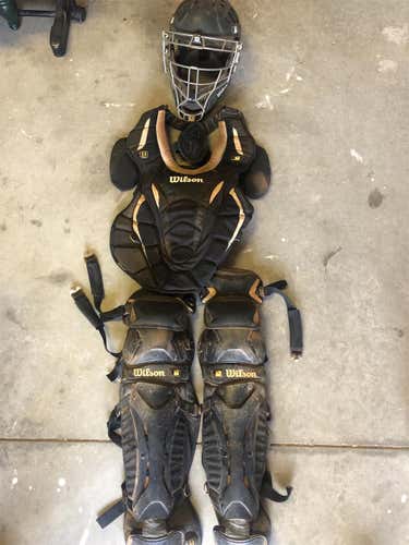 Used Wilson Catcher's Set