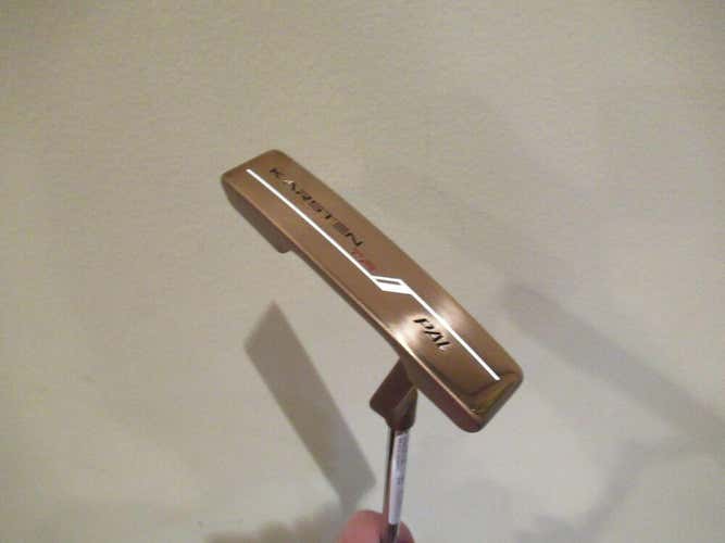 9.5 CONDITION KARSTEN SERIES TR PAL PING ANSER PUTTER 35" HEAD COVER INCLUDED