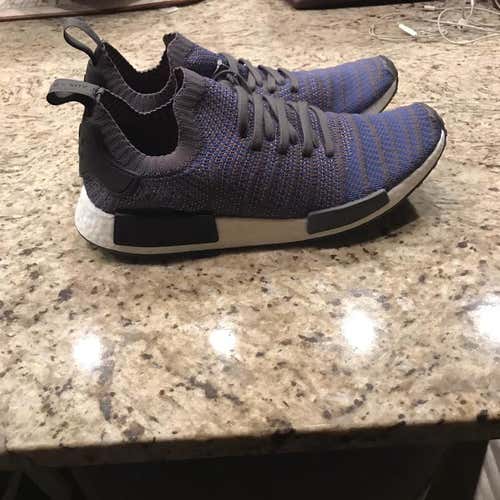 Blue New Adult Men's 13 (Women's 14) Adidas Shoes